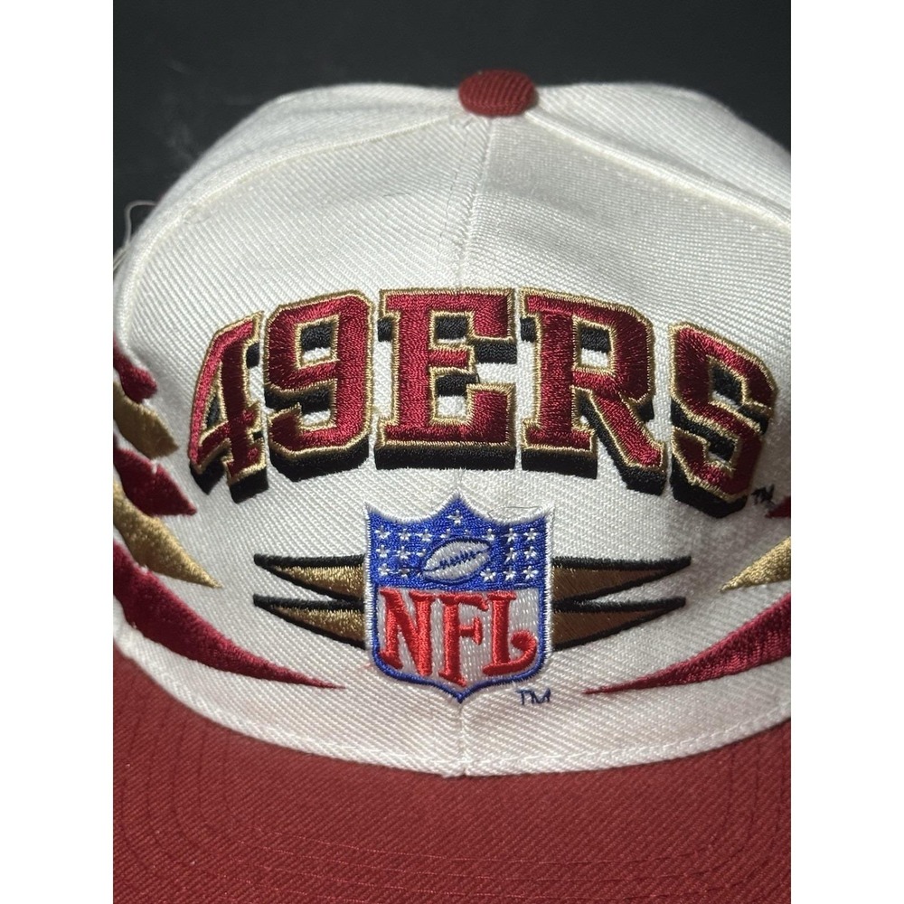 Vintage Pro Line San Francisco 49ers Logo Athletic Snapback Hat One Size - Picture 8 of 14